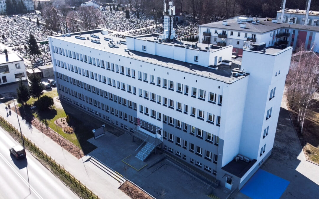 Zakończenie prac- termomodernizacja budynku administracyjno- biurowego